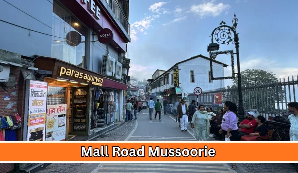 Mall Road Mussoorie