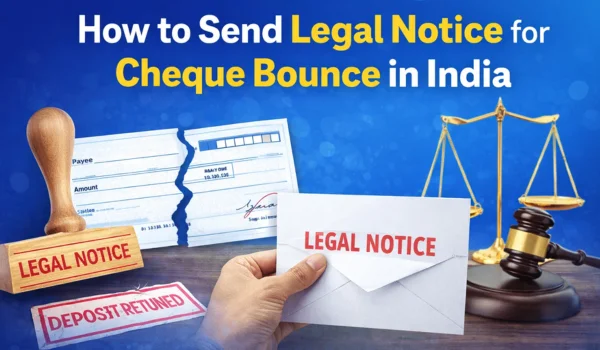Legal Notice for Cheque Bounce